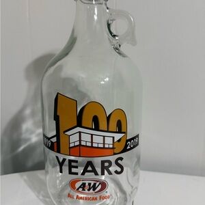 A&W 100 Years Commemorative Glass Growler